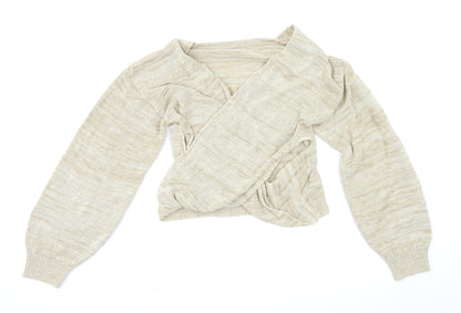 SheIn Womens Beige   Pullover Jumper Size S