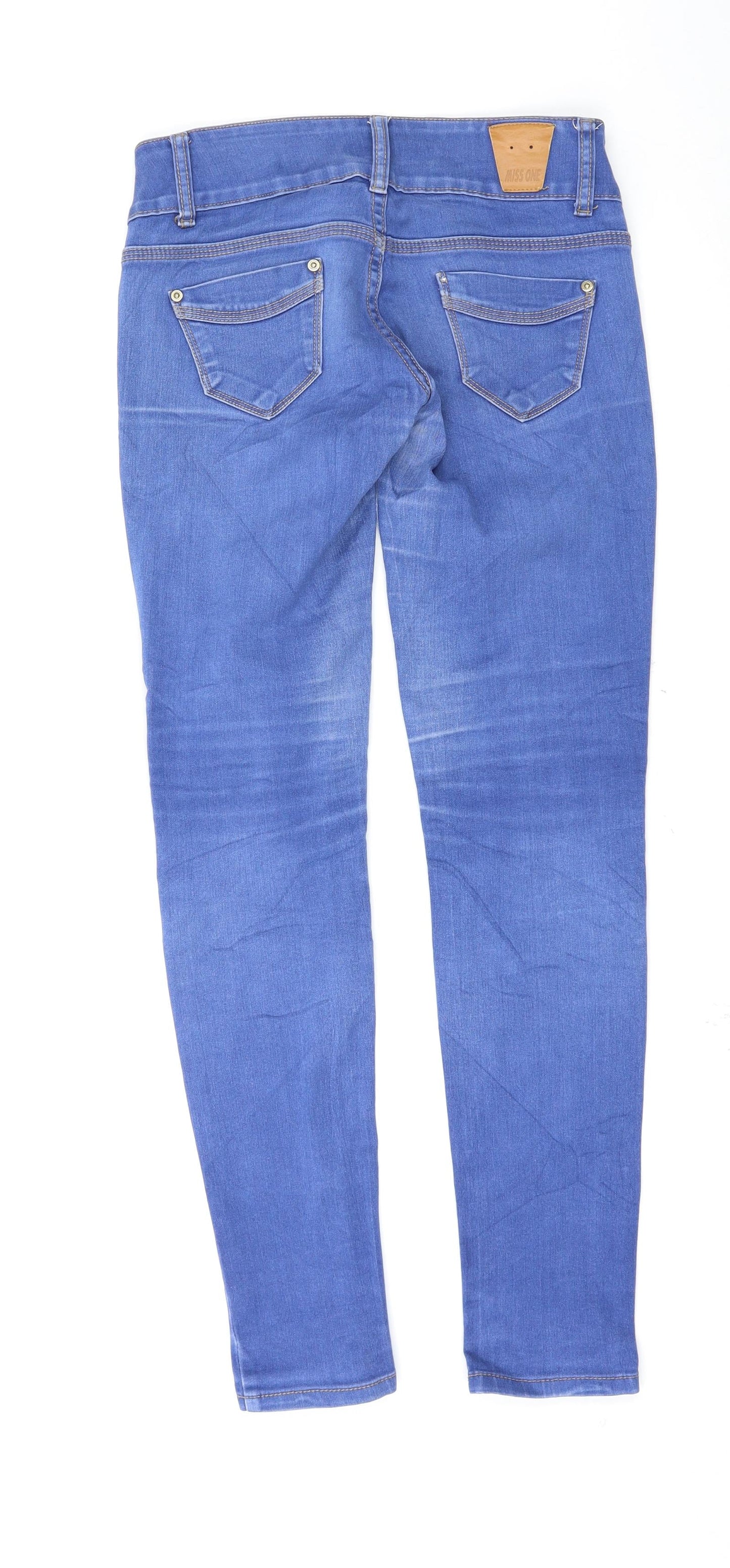 Miss One Womens Blue   Skinny Jeans Size 29 L30.5 in