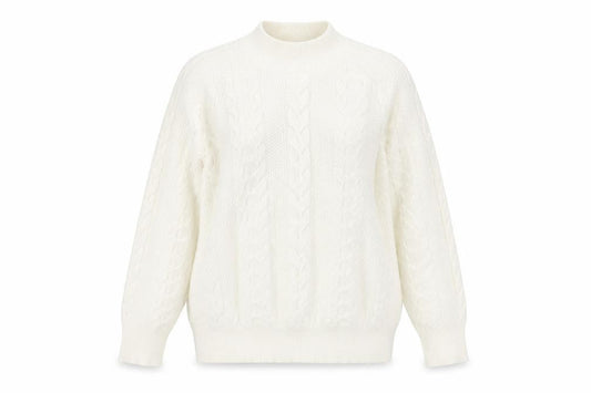 Womens UK Size 14 Very White Pullover Jumper