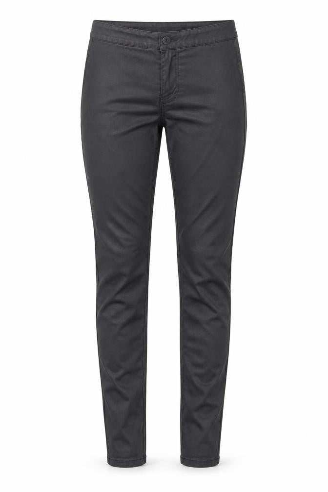 Front view of Noisy May women’s black jegging trousers, size S, 32-inch leg