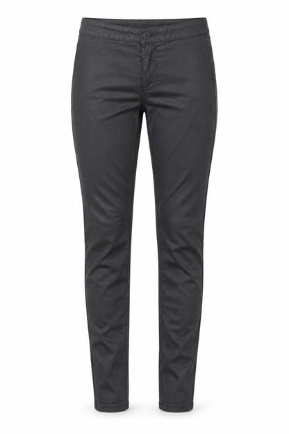 Front view of Noisy May women’s black jegging trousers, size S, 32-inch leg