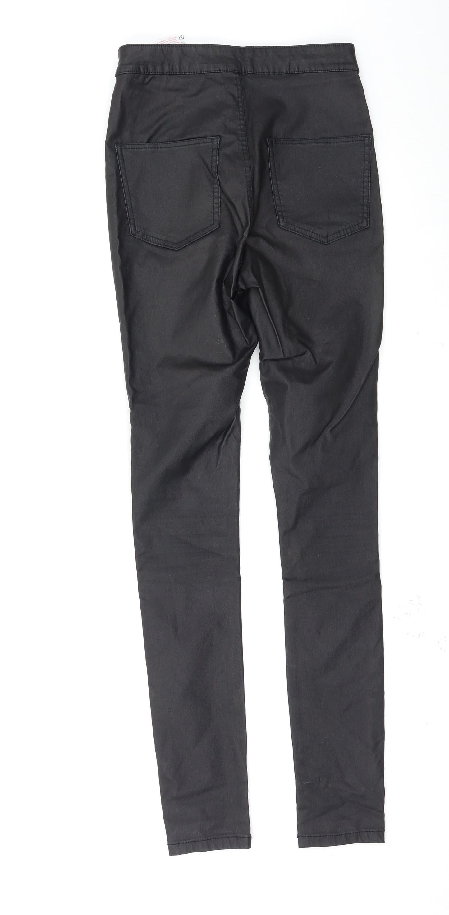 Womens UK Size S Noisy may Regular Fit Jegging Black Trousers