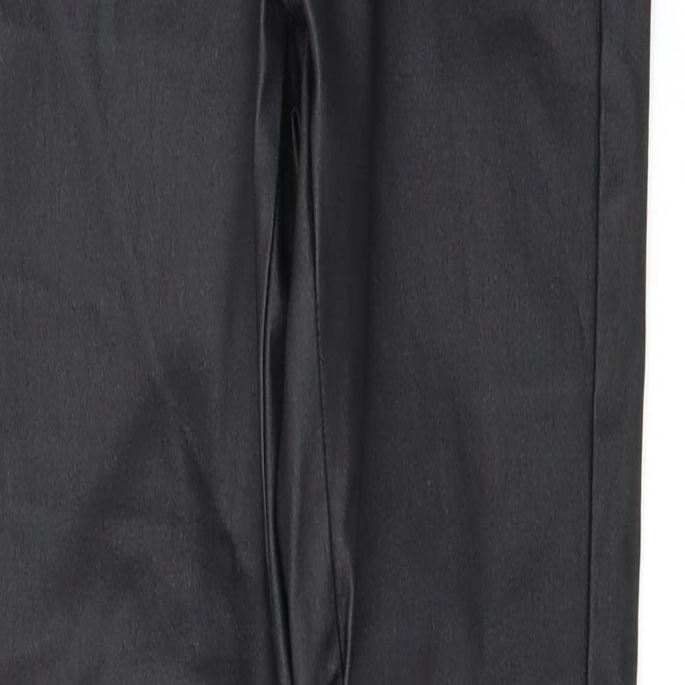 Womens UK Size S Noisy may Regular Fit Jegging Black Trousers