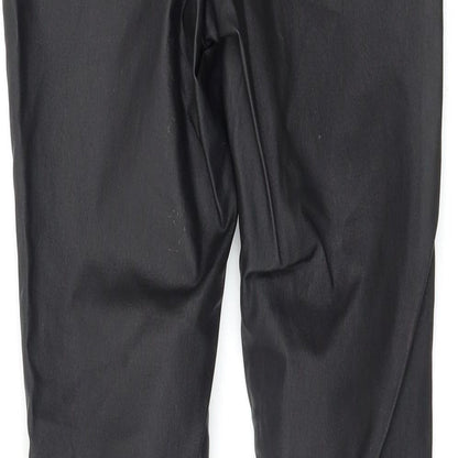 Womens UK Size S Noisy may Regular Fit Jegging Black Trousers