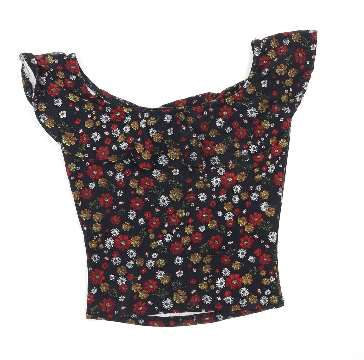 mrp Womens Multicoloured Floral  Basic Blouse Size 6