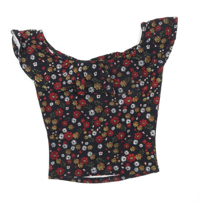 mrp Womens Multicoloured Floral  Basic Blouse Size 6