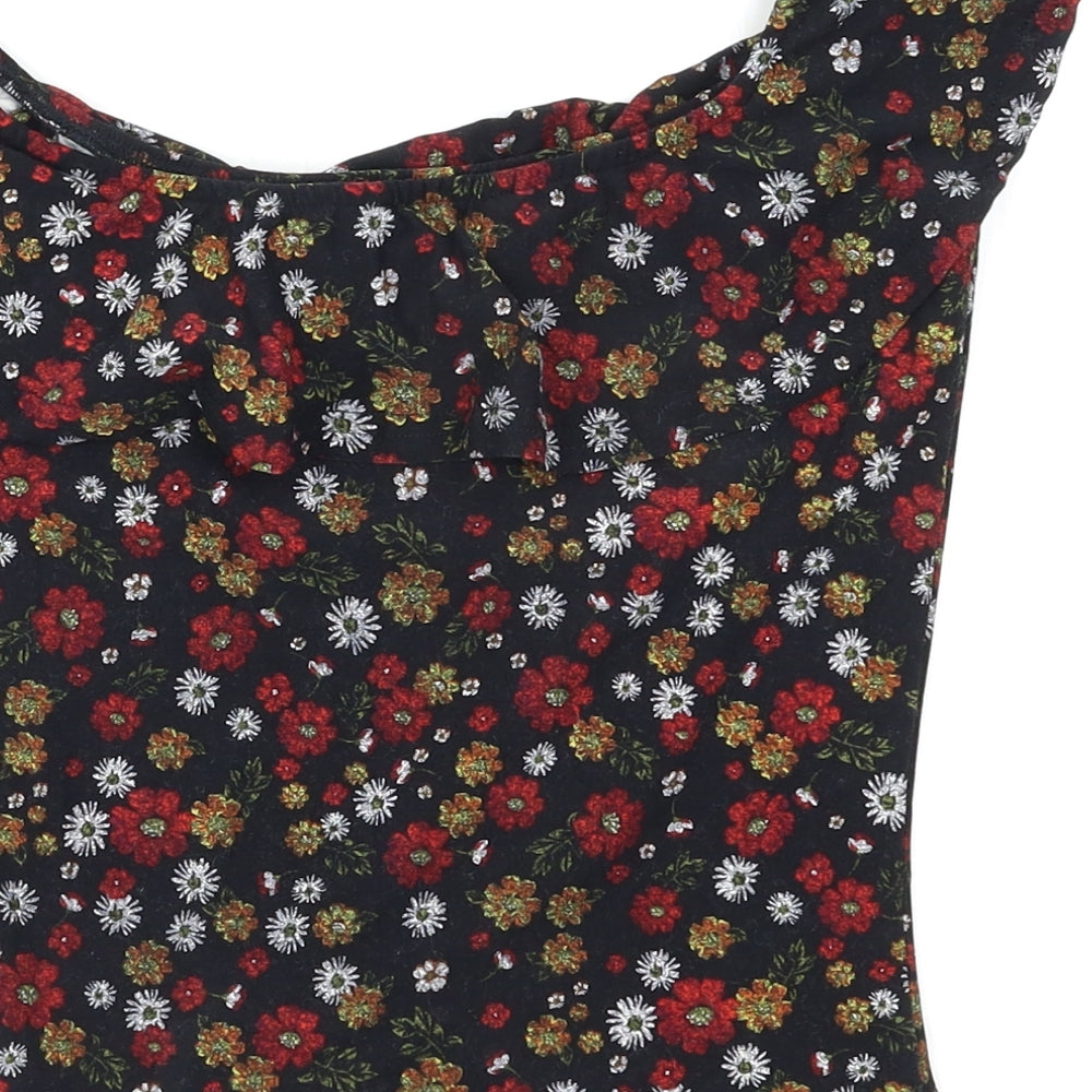 mrp Womens Multicoloured Floral  Basic Blouse Size 6