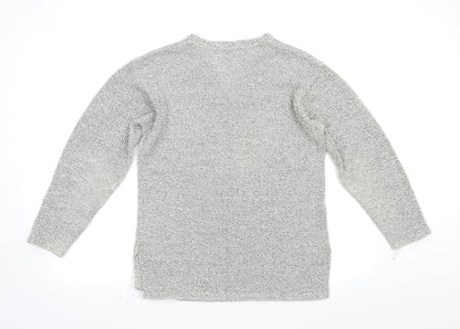 Classic Essentials Womens Grey   Pullover Jumper Size 12