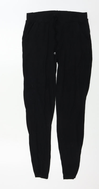 Womens UK Size 10 NEXT Regular Fit  Black Trousers