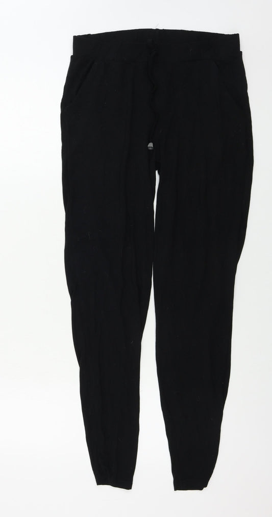 Womens UK Size 10 NEXT Regular Fit  Black Trousers