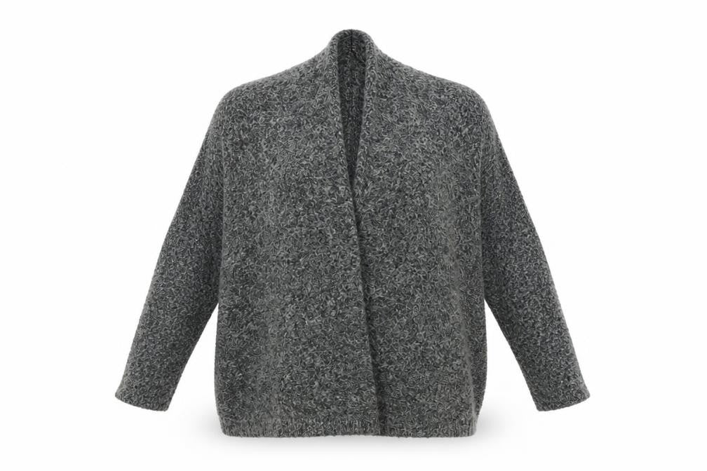 Womens UK Size 12 Atmosphere Grey Cardigan Jumper