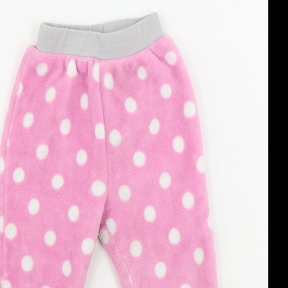 PJ Collections  Girls Pink   Sweatpants Trousers Size 3-4 Years