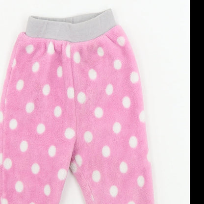 PJ Collections  Girls Pink   Sweatpants Trousers Size 3-4 Years