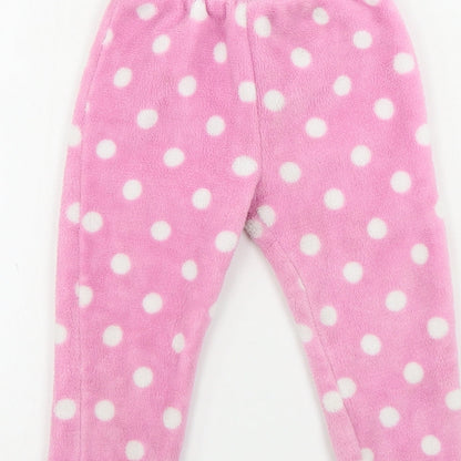 PJ Collections  Girls Pink   Sweatpants Trousers Size 3-4 Years