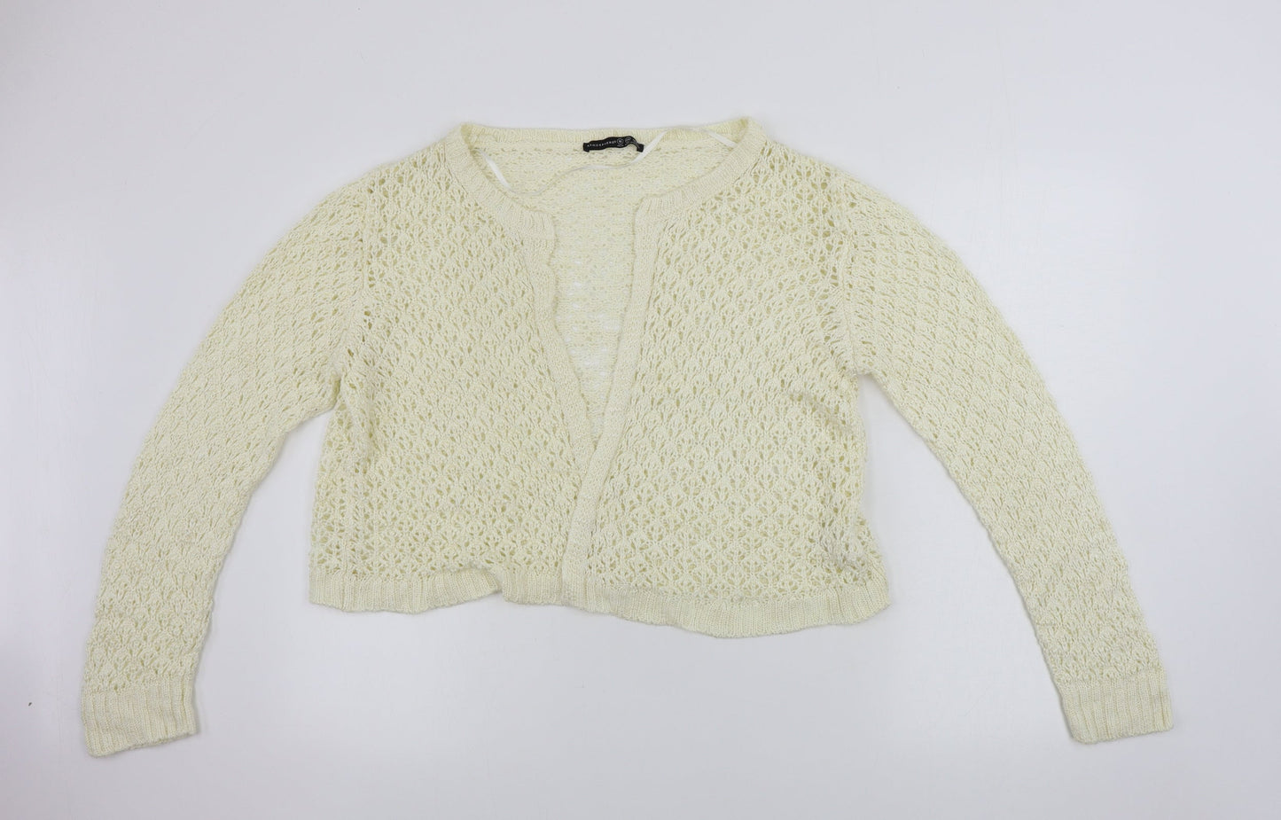 Womens UK Size 16 Atmosphere Beige Cardigan Jumper