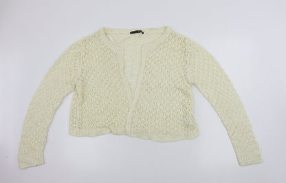 Womens UK Size 16 Atmosphere Beige Cardigan Jumper