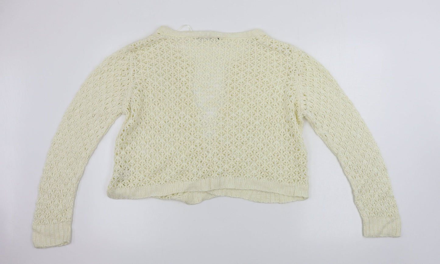 Womens UK Size 16 Atmosphere Beige Cardigan Jumper