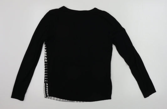 Womens UK Size 8 Matalan Black Pullover Jumper