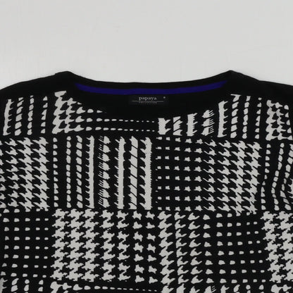 Womens UK Size 8 Matalan Black Pullover Jumper