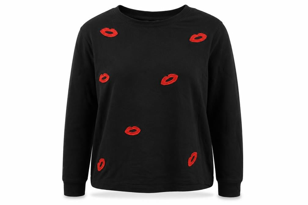 Womens UK Size M H&M Black Pullover Jumper