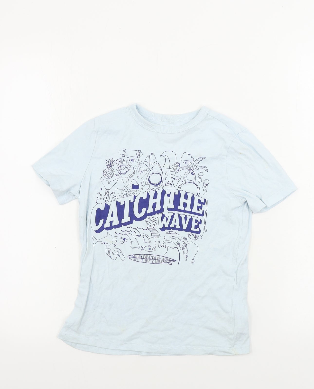 Gap Boys Blue   Basic T-Shirt Size S