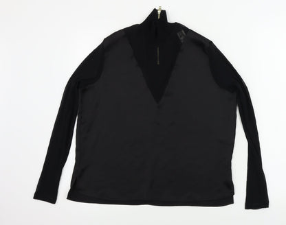 Womens UK Size 10 River Island Black Pullover Jumper