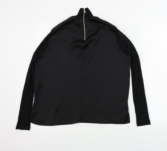 Womens UK Size 10 River Island Black Pullover Jumper