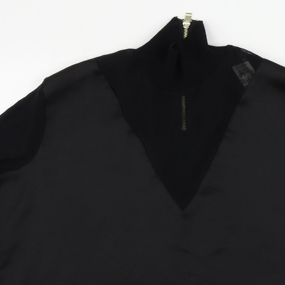 Womens UK Size 10 River Island Black Pullover Jumper