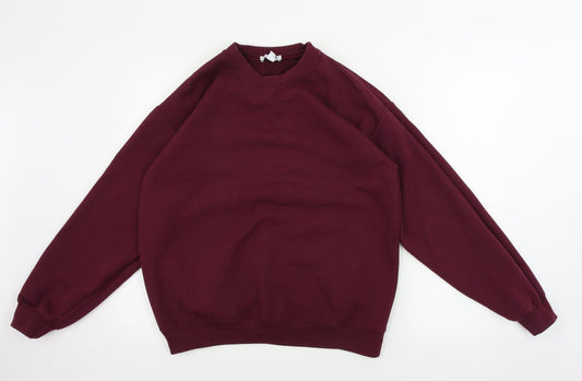 Topshop  Mens Purple   Pullover Jumper Size M