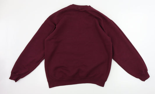 Topshop  Mens Purple   Pullover Jumper Size M