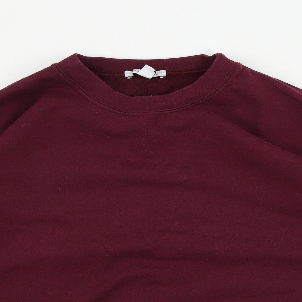 Topshop  Mens Purple   Pullover Jumper Size M