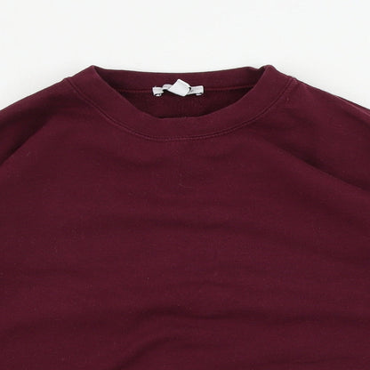 Topshop  Mens Purple   Pullover Jumper Size M