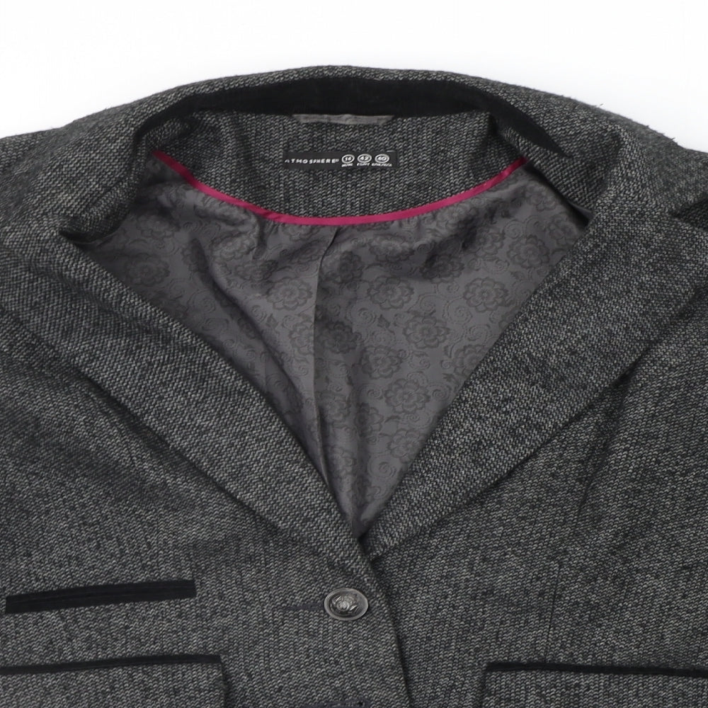 Atmsophere Womens Grey   Jacket Blazer Size 14