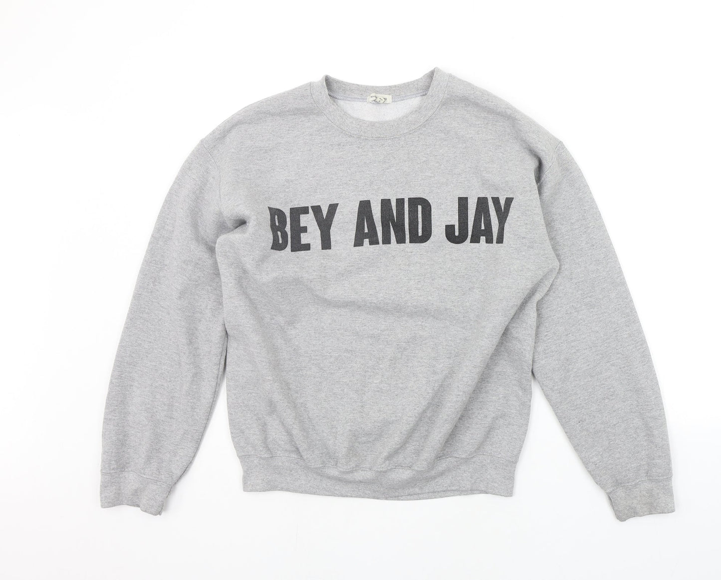 Womens UK Size M River Island Grey Pullover Jumper
