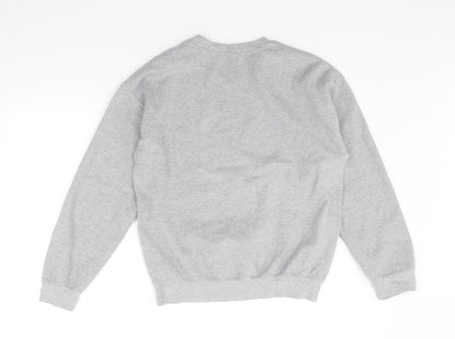 Womens UK Size M River Island Grey Pullover Jumper