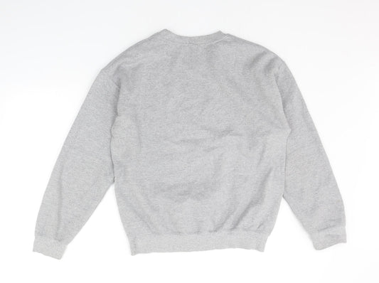 Womens UK Size M River Island Grey Pullover Jumper