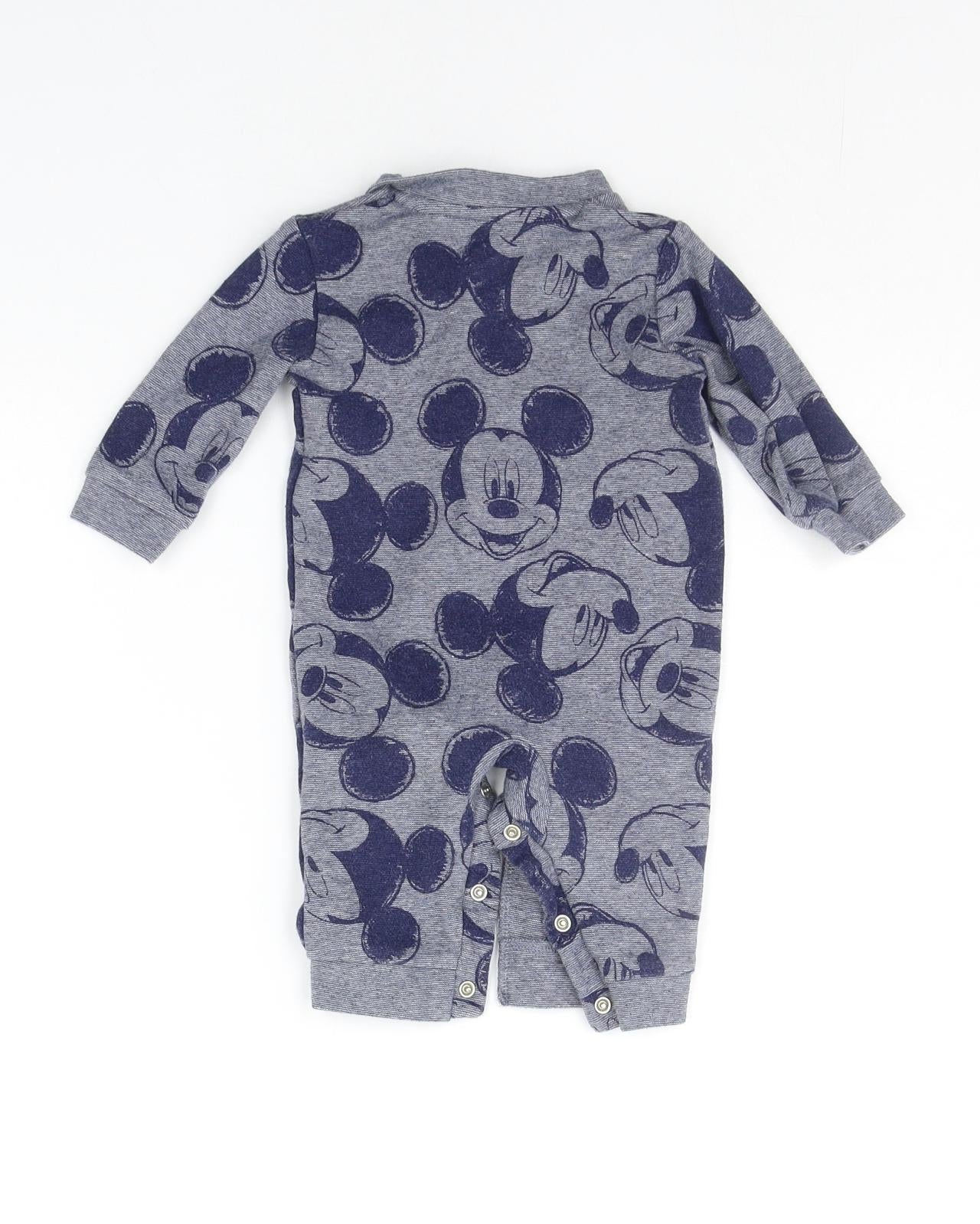 George Baby Grey Geometric  Babygrow One-Piece Size 3-6 Months  - DISNEY