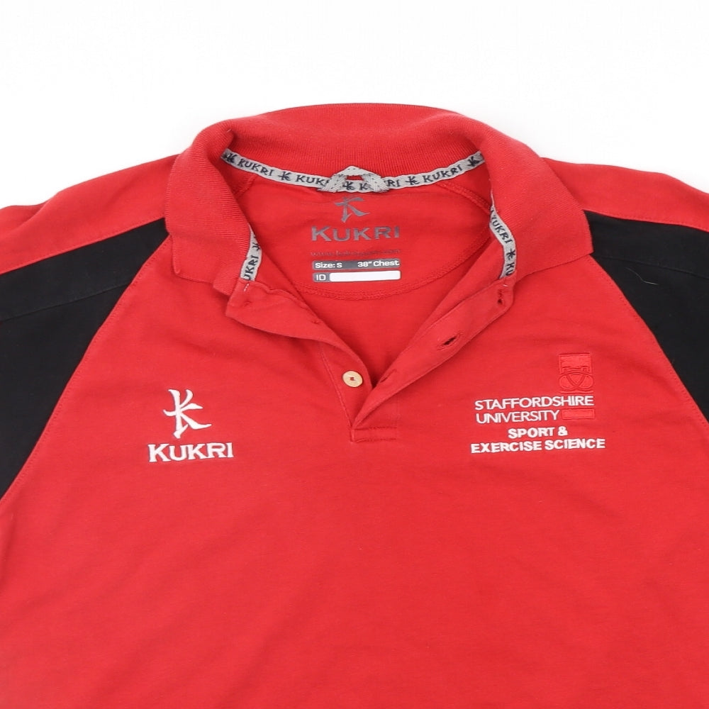 Kukri Mens Red    Polo Size S