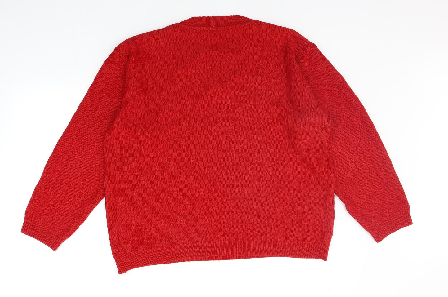 Womens UK Size 18 Berkertex Red Pullover Jumper