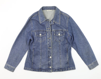 Womens UK Size 16 Littlewoods Blue Jacket