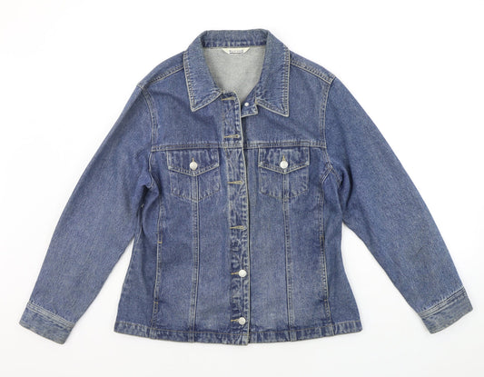Womens UK Size 16 Littlewoods Blue Jacket