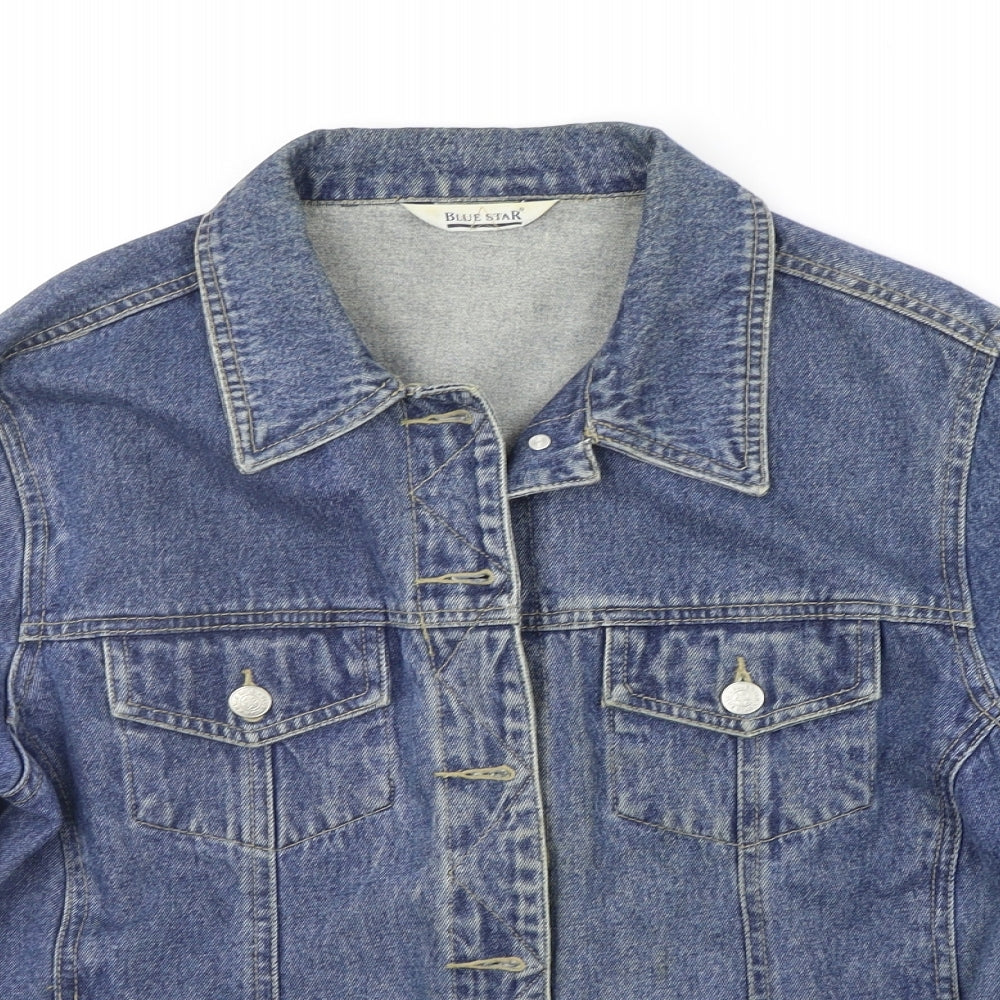 Womens UK Size 16 Littlewoods Blue Jacket