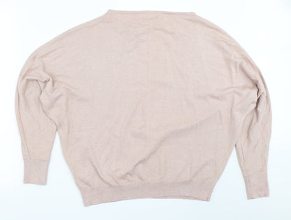 F&F Womens Pink   Pullover Jumper Size 18
