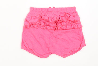 Primark Girls Pink   Cropped Trousers Size 6-9 Months