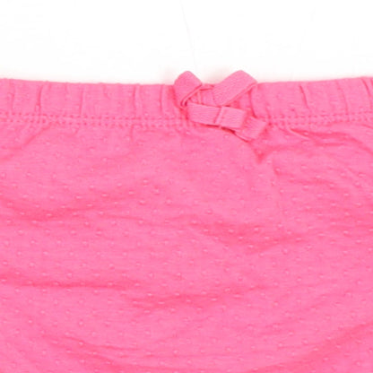 Primark Girls Pink   Cropped Trousers Size 6-9 Months