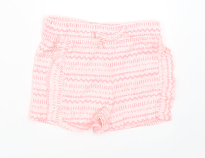 So Cute Girls Pink   Cropped Trousers Size 6-9 Months