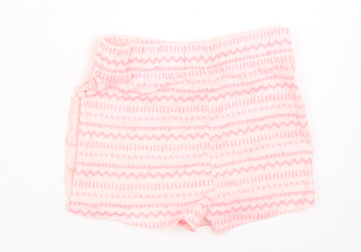 So Cute Girls Pink   Cropped Trousers Size 6-9 Months