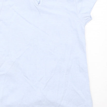 So Cute Girls Blue   Basic T-Shirt Size 6-9 Months