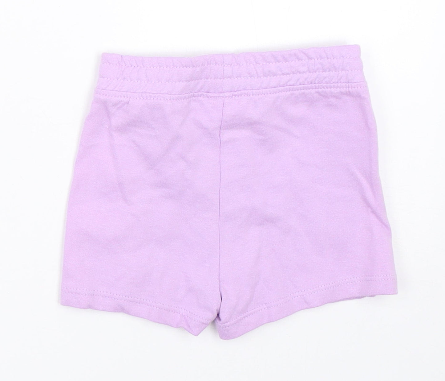 So Cute Girls Purple   Cropped Trousers Size 9-12 Months