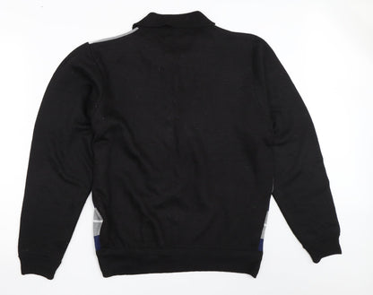 J.J.Willis Mens Blue Striped  Pullover Jumper Size M